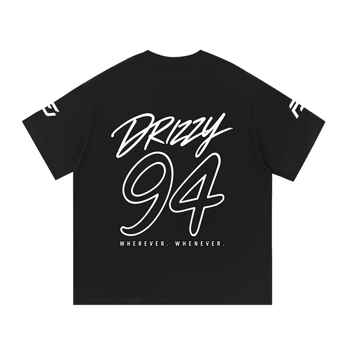 Drizzy 94 Signature Heavyweight Tee — Blackout Edition