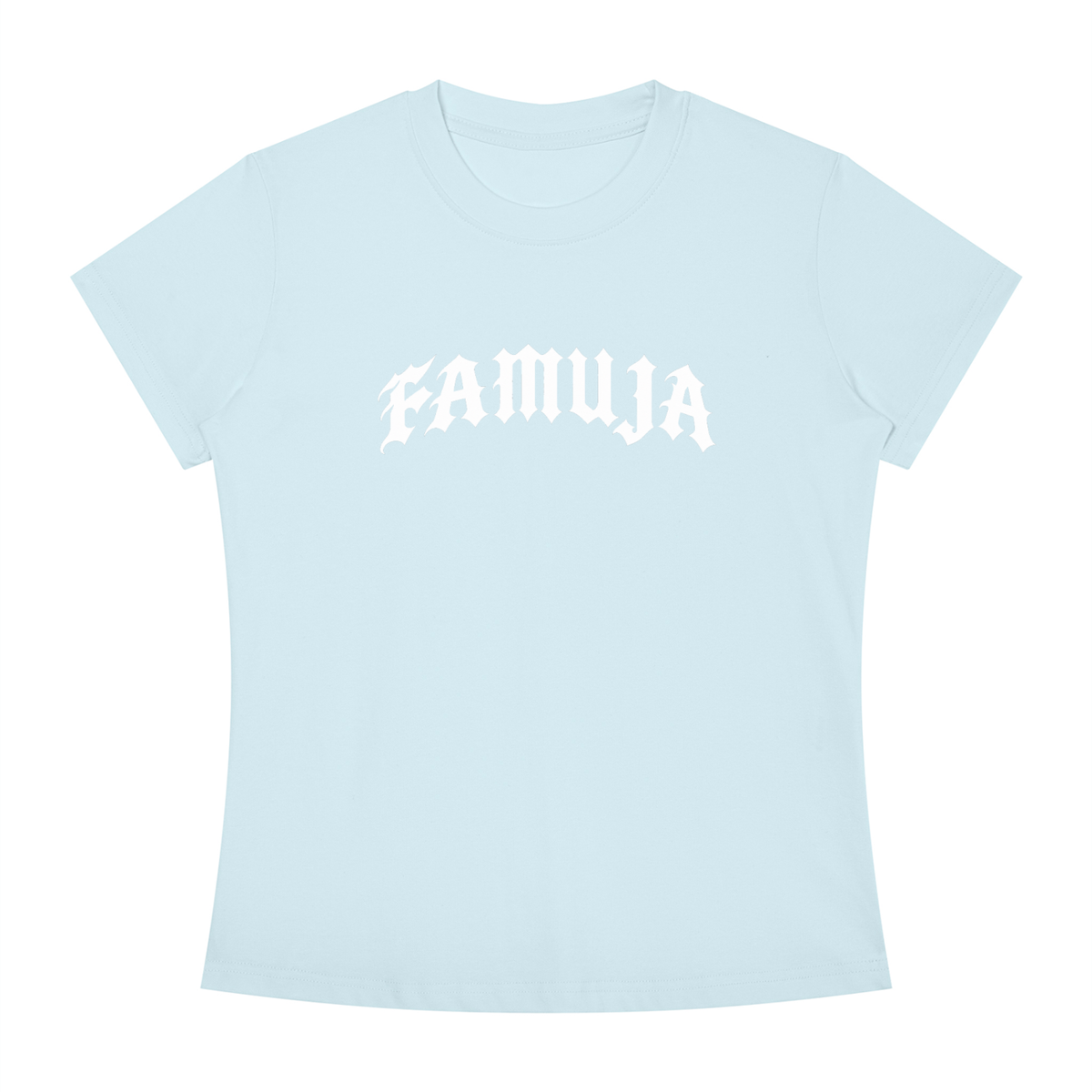 FAMUJA Women’s Essential Slim-Fit T-Shirt