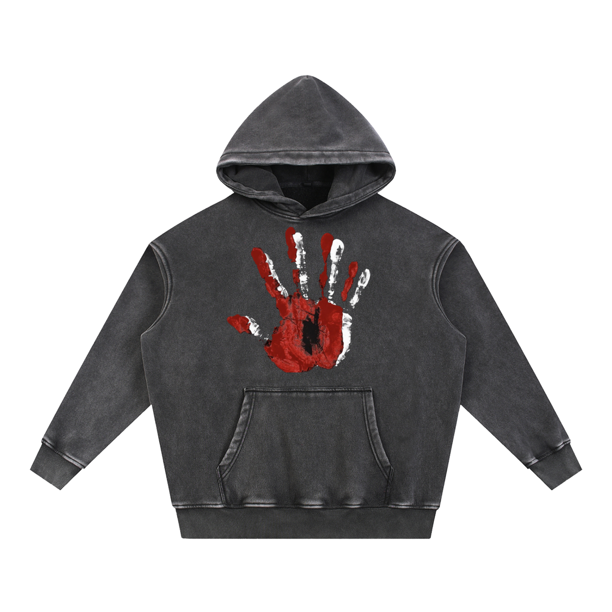 FAMUJA Marcado Snow-Wash Oversized Hoodie