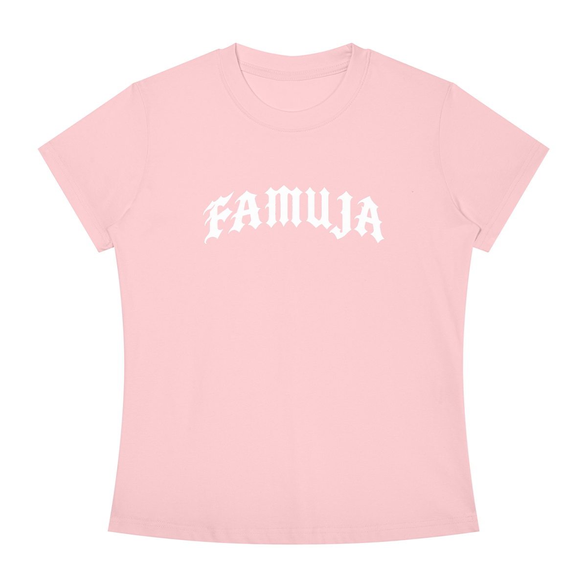FAMUJA Women’s Essential Slim-Fit T-Shirt