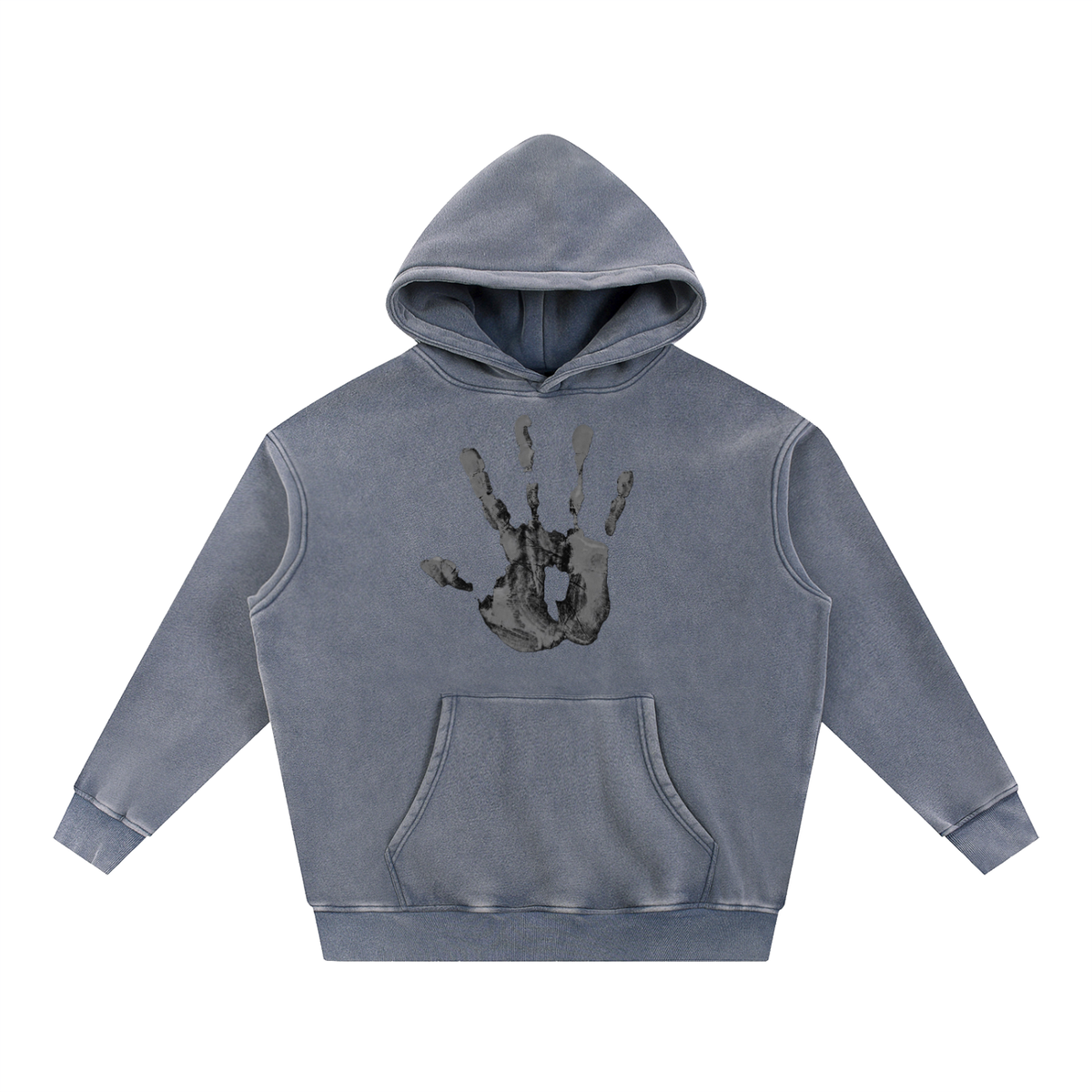 FAMUJA Marcado Tonal Snow-Wash Hoodie
