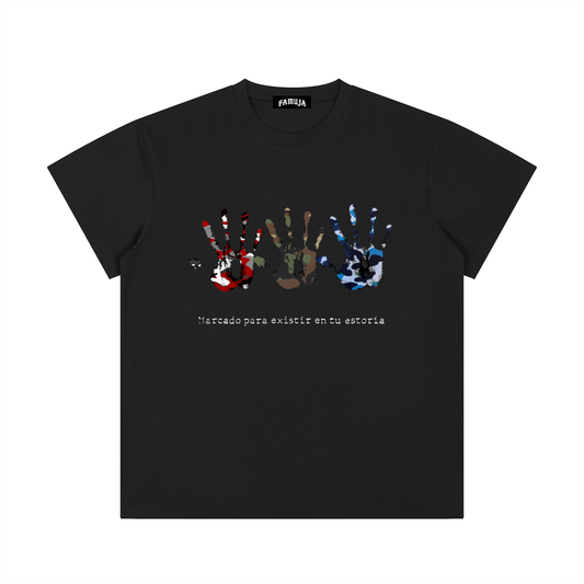 FAMUJA Marcado Para Existir Boxy T-Shirt
