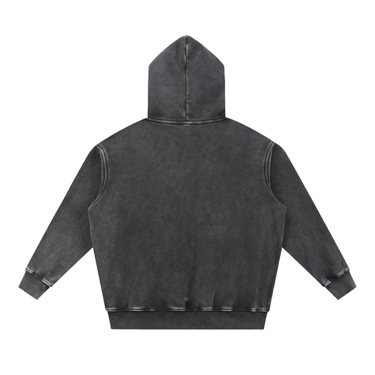 FAMUJA Marcado Tonal Snow-Wash Hoodie