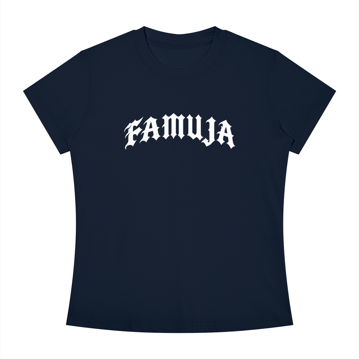FAMUJA Women’s Essential Slim-Fit T-Shirt