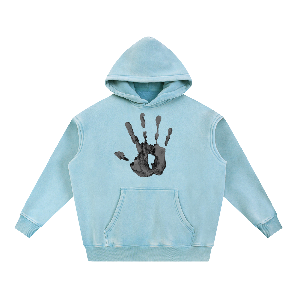 FAMUJA Marcado Tonal Snow-Wash Hoodie
