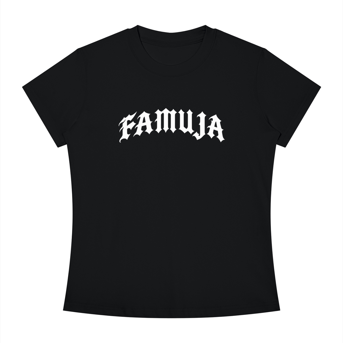 FAMUJA Women’s Essential Slim-Fit T-Shirt