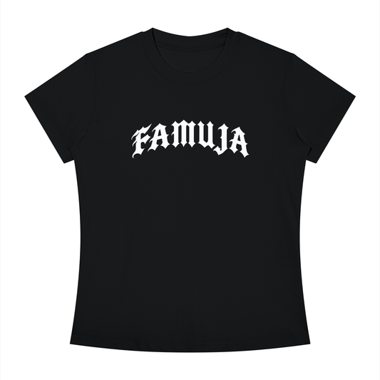 FAMUJA Women’s Essential Slim-Fit T-Shirt