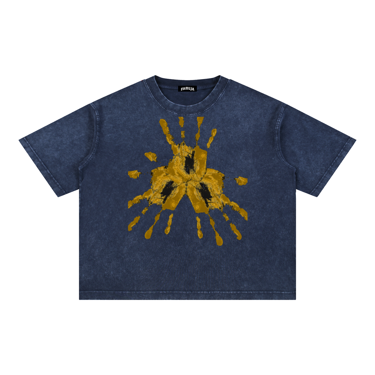 FAMUJA Marcado Mineral-Wash Oversized T-Shirt