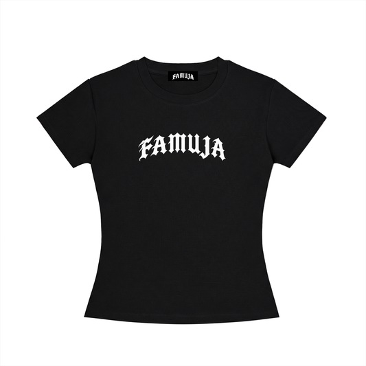 FAMUJA Marked Women’s Fitted T-Shirt
