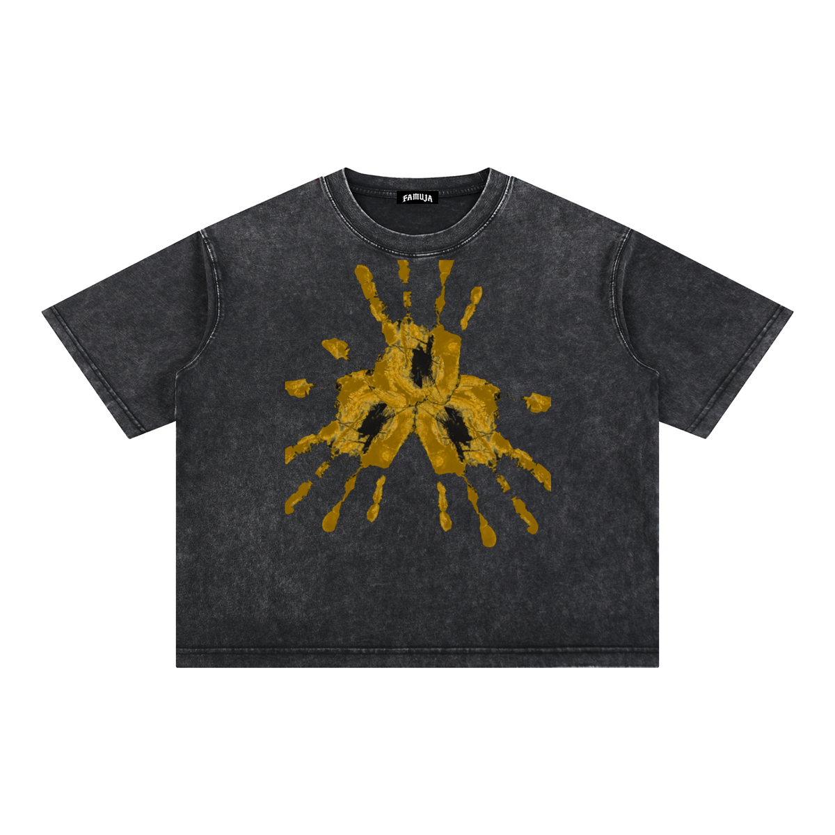 FAMUJA Marcado Mineral-Wash Oversized T-Shirt